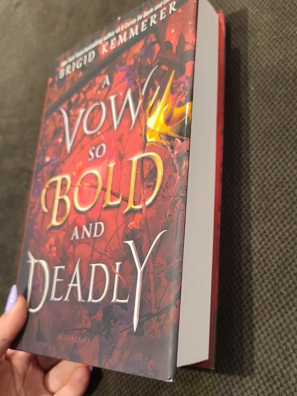 A Vow So Bold and Deadly by Brigid Kemmerer Book